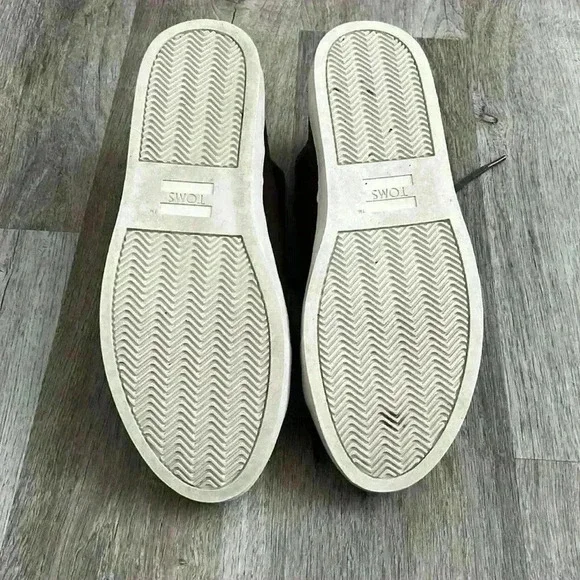 TOMS Lenox Mid Chocolate Brown Suede Sneakers - Picture 8 of 12